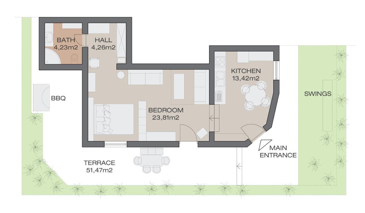Apartments Baredi 伊佐拉 外观 照片